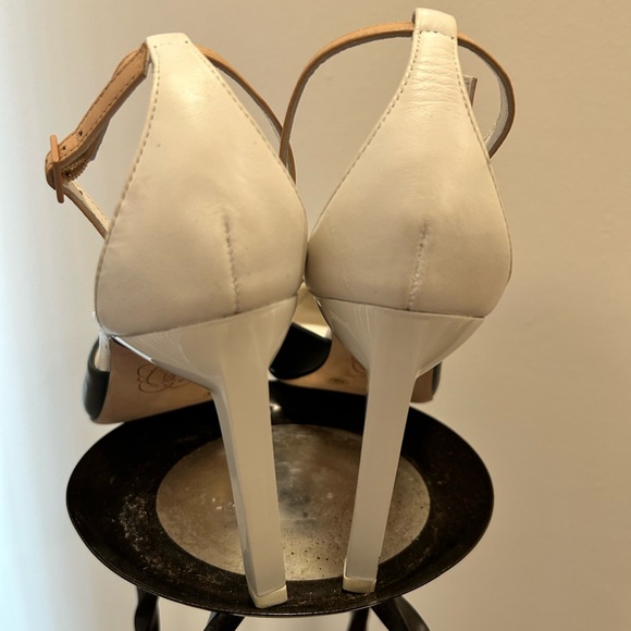 ANTONIO MELANI Black and White Heels Classic Design - Picture 5 of 7